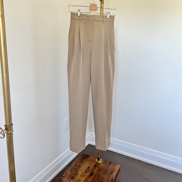 Mango High waist Straight Trousers - Picture 4 of 5